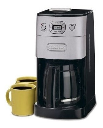 Cafetera + Molino Programable 12 Tazas Cuisinart Dgb-625bc