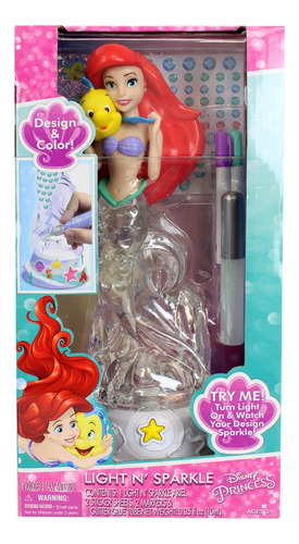 Tara Toy Disney Princess Ariel Light N Sparkle - Amazon Excl