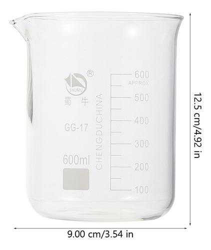 4 Tazas Medidoras Graduadas Para Líquidos, Vasos Medidores D