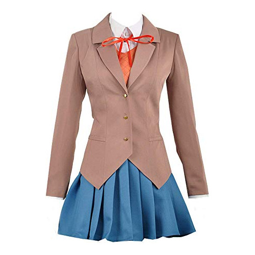 Mujeres Sayori Yuri Natsuki Monika Uniform Cosplay Traj...