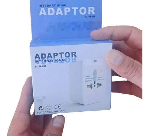 Adaptador de enchufe Adaptador Internacional Universal Adapter 220V