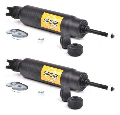 Par Amortiguadores Hid Del P/dodge D100 Pickup 72 Al 74 Grob
