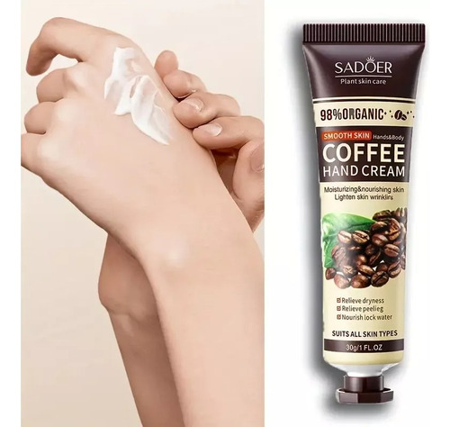 Set Crema Manos Cuerpo Aclarante Ácido Kojico Jabón Y Cafe Todo Tipo De Piel Día/noche