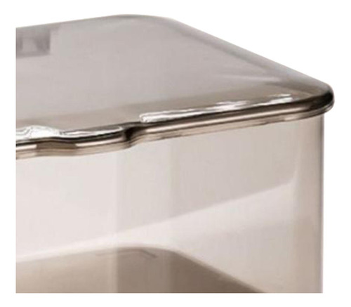 Caja De Almacenamiento De Juego De Té Con Tapas, Contenedor