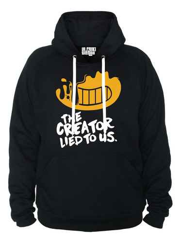 Buzo Buso Saco Hoodie Capota Gamer Bendy And The Ink Machine