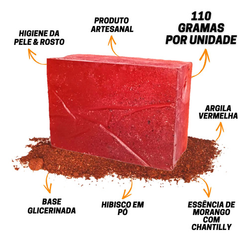 Kit 3 Sabonete Pomba Gira 110g Aumente O Poder De Sedução Nf