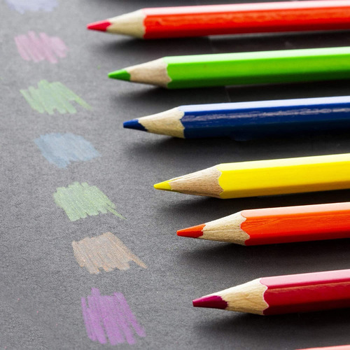 Lapices De Colores Neon X8 Unidades