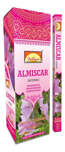 Incenso Almiscar Parimal Box Com 25 Caixas