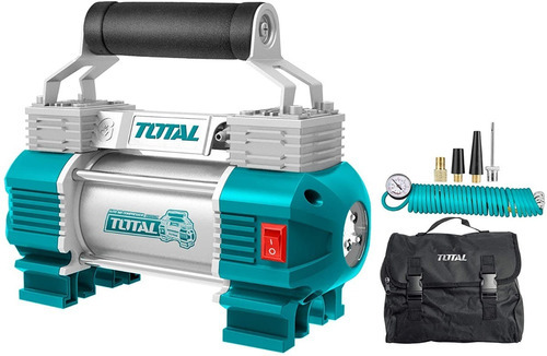 Compresor Aire Mini Portátil Total Industrial Ttac2506 12v