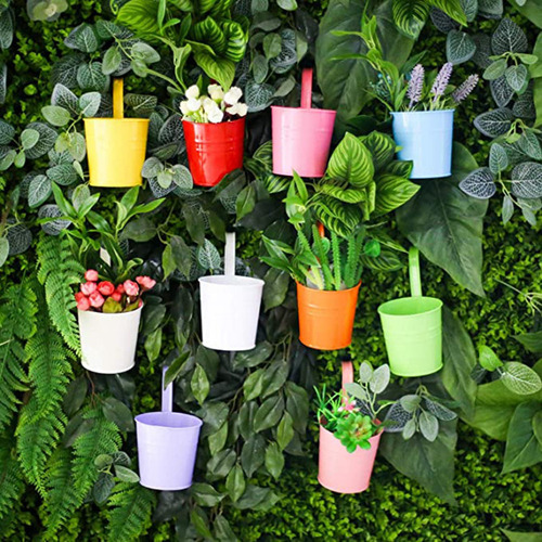 Y Macetas Colgantes Soportes 10 Colores Gancho Desmontable