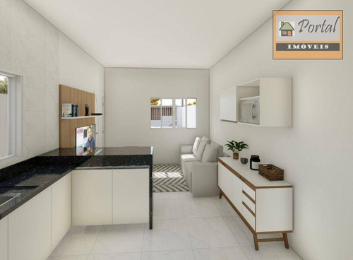 Imagem 3 de 6 de Casa Com 2 Dormitórios À Venda, 57 M² Por R$ 230.000 - Vila Primavera - Jarinu/sp - Ca0607