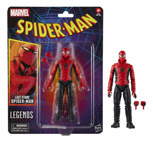 Figura Acción Spiderman Legends Series Last Stand Spiderman