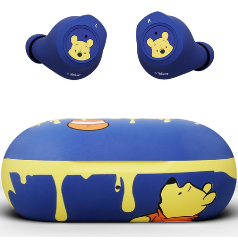 Audífonos Bluetooth Ijoy Disney Winnie The Pooh Con Funda De