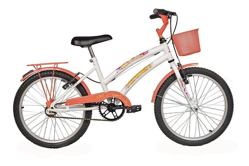 Bicicleta  padrão infantil Verden Breeze aro 20 freios v-brakes cor salmão