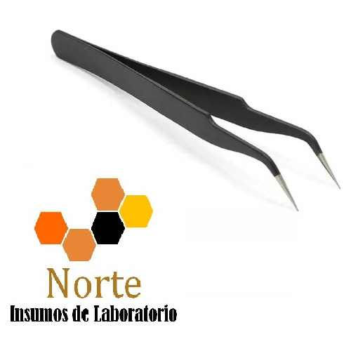 Pinza Antiestatica Curva De 12 Cm - Salttech