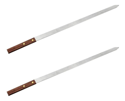 Brochetas De Acero Inoxidable, Mxbzs-001, 2 Pzas, 60cm, Acer