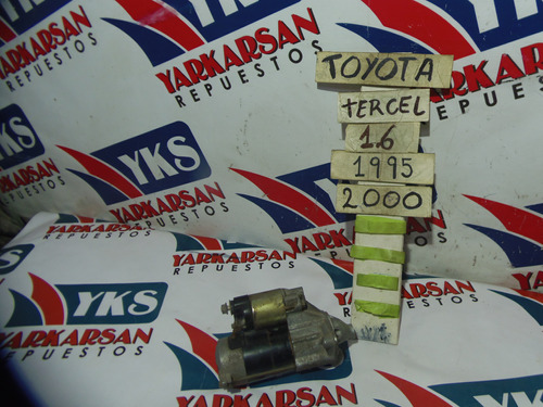 Motor De Partida Toyota Tercel 1.6 1995-2000