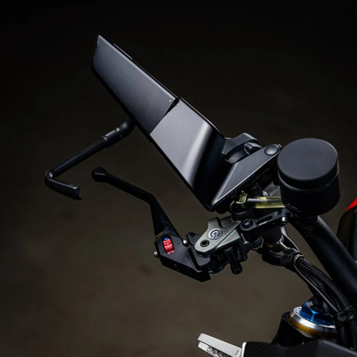 Espejos Tipo Aleron Espejos Universales Moto Retrovisores Pa