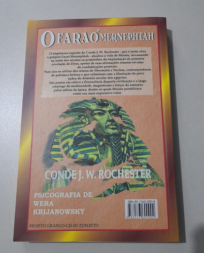O Faraó Mernephtah - Wera Krijanowsky (Usado)