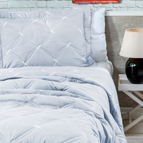 Roupa De Cama Box Kit Suíte Queen 08 Peças + Jogo De Banho Branco Branco