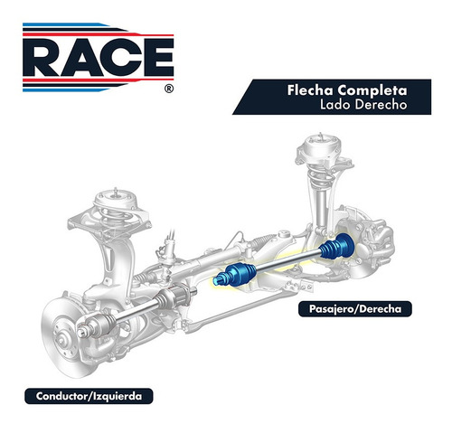 Imagen 4 de 5 de Flecha Derecha Ford Fiesta Ikon 1.6l 2003-2005 Manual Race