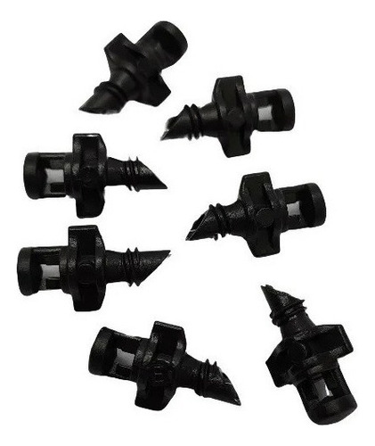 Kit 20x Micro Aspersor Spray Estático Irrigação De 360