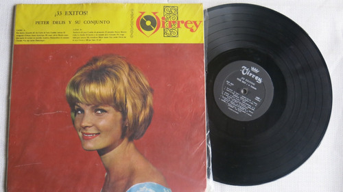 Vinyl Vinilo Lp Acetato Peter Delis Y Su Conjunto 33 Exitos