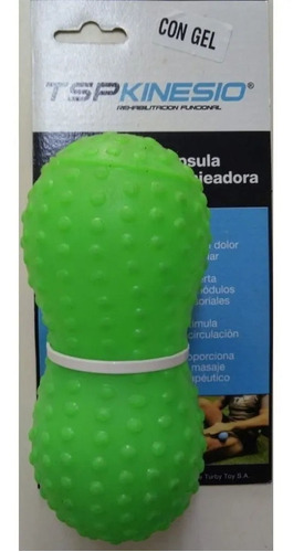 Capsula Masajeadora Con Gel Masajes Fitness Pilates Frio Tsp