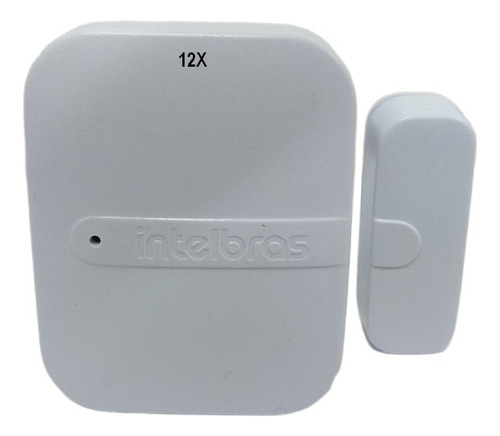 Kit 12 Sensor De Porta S Fio Xas 4010 Smart Alarme Intelbras