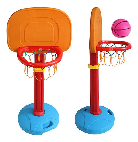 Juego De Basket Para Niños Niveles De Altura Con Pelota 