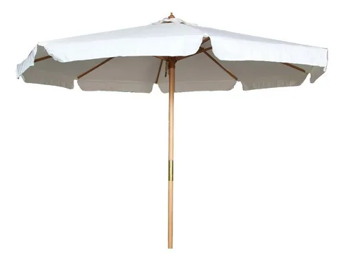 Sombrilla De Jardín Profesional U/v 3.0 Mts. De Diámetro