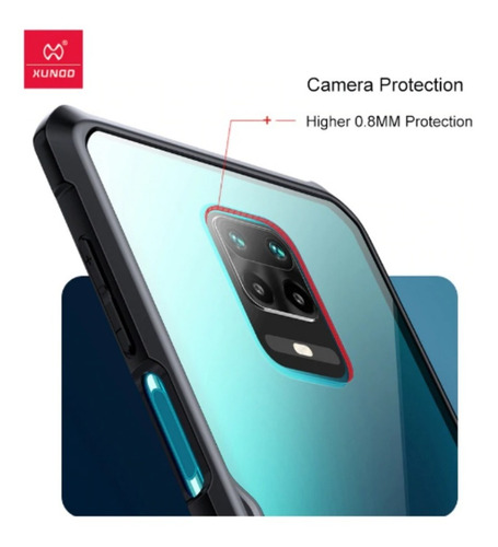 Xiaomi Redmi Note 9s - Carcasa, Case, Funda Protectora