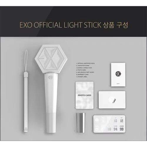 Exo V2 Original Gift Lámpara Kpop
