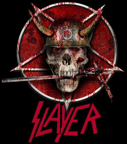 Poster Rock Banda Slayer 35x40cm Cartaz - Plastificado