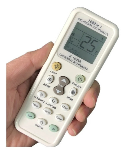 Imagen 3 de 5 de Control Remoto Universal Aire Acondicionado - Rustico Hogar