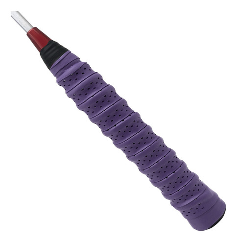 Fita Adesiva Para Raquete Roxa Super Absorvente Badminton Ev