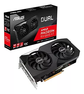 Tarjeta Gráfica Para Juegos Asus Dual Amd Radeon Rx 6600 Xt