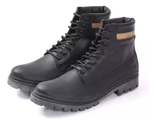 Borcego Williams Negro, Hombre. Bravo J. T 39 Al 44 Negro 43