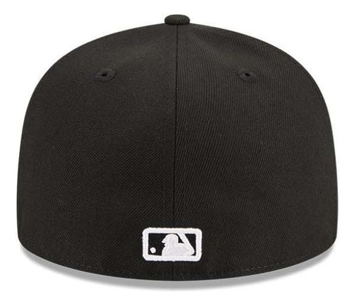 Gorra New Era 59fifty Fitted Mlb Chicago White Sox Negra Negro 7 1/4 57.7 Cm Lisa