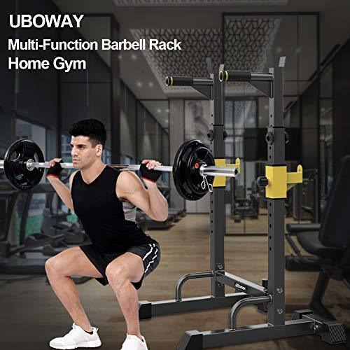 Uboway Soporte Ajustable Para Sentadilla Soporta Hasta