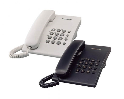 Telefono De Mesa Panasonic Kx-ts500 Blanco O Negro