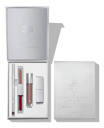 Set De Labiales Kill This Love Lip Quad Luis Torres X Vol. 2 Color Rojo