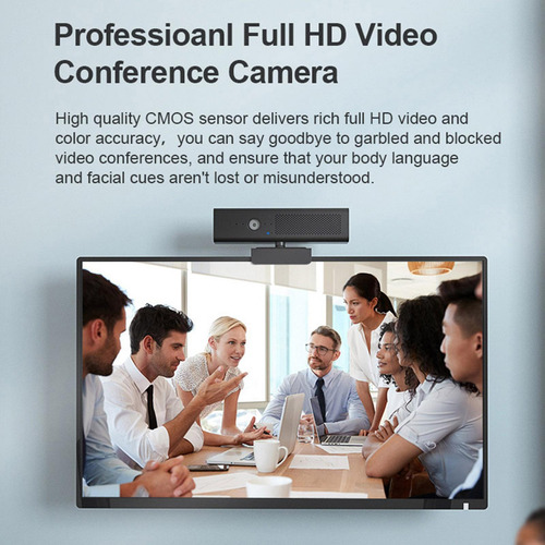 H720 1080p Usb Autofocus Webcam Quatro-mic Plug And Play