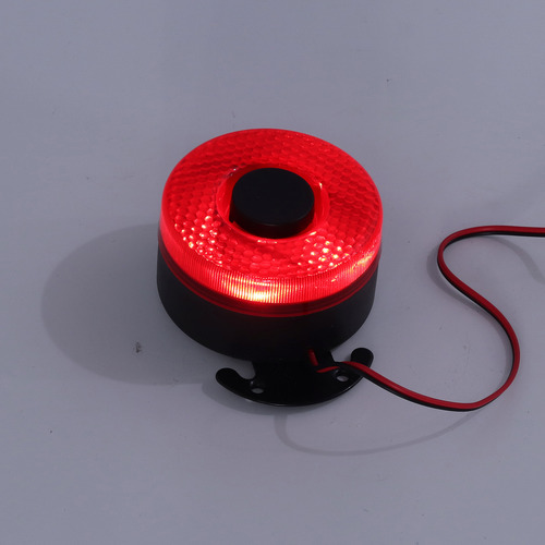 Buzina De Alarme De Carro 12v Abs 105db, Aviso Elétrico, Led
