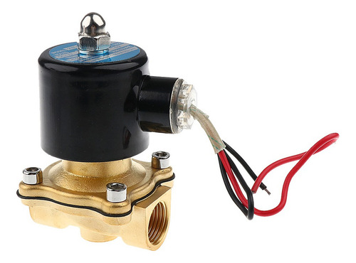 12v Dc 1/2pulgadas Latón Solenoide Electroválvula Para