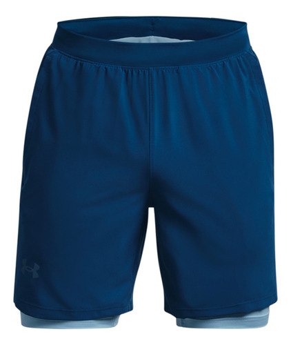 Shorts Para Correr Under Armour Launch 2-in-1 Hombre