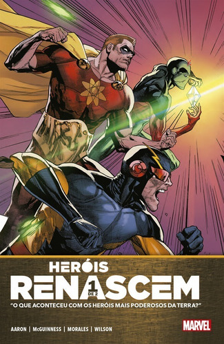 Heróis Renascem Vol. 1 (de 2), de Aaron, Jason. Editora Panini Brasil LTDA, capa mole em português, 2022