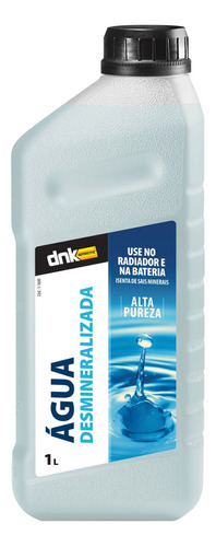 Água Desmineralizada Radiador E Bateria Dnk Automotive 1l