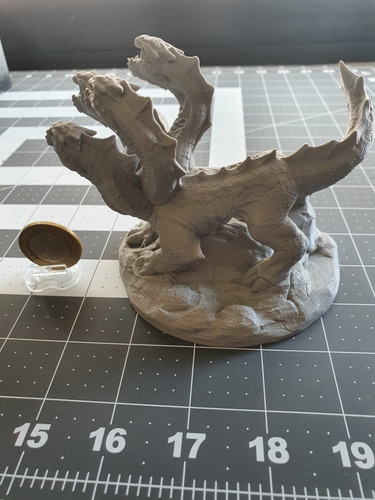 Miniatura Hydra D&d Tabletop Rpg Escala 28/32 Mm (Usado)