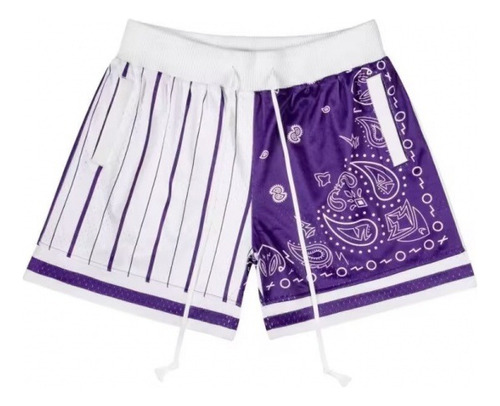Pantalones Cortos Deportivos De Verano Con Malla De Balonces